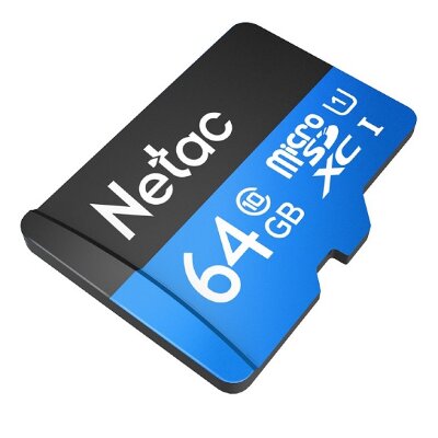 Карта памяти MicroSD Netac 64GB P500 Standard
